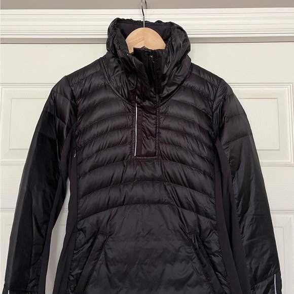 {Lululemon} Down For A Run Pullover II Jacket in Black - Women’s 4 - Picture 2 of 11